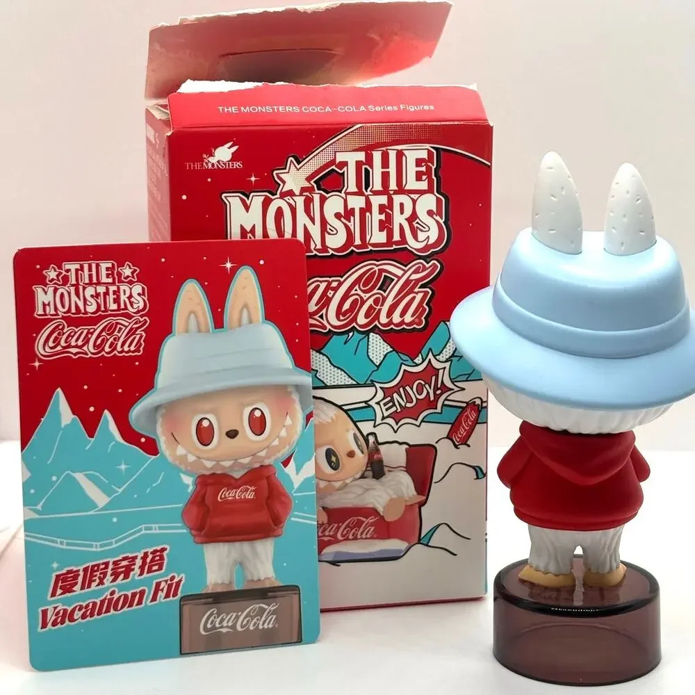 Authentic Pop Mart The Monsters Labubu X Coca-Cola, Vacation Fit Figure - New
